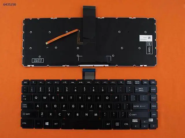 Main image of US Keyboard for TOSHIBA L40-B GLOSSY (Without FRAME Backlit)