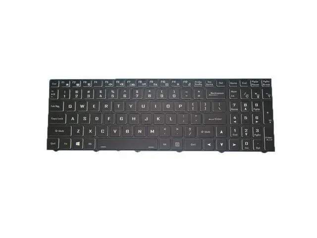 Alt view image 3 of 5 - US Keyboard For CLEVO N15Z3 PB70 PB71 PB50 PB51 CVM18H93US9430 6-80-N15Z0-01D-1