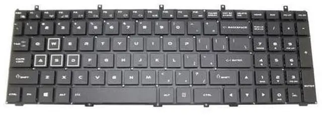 Main image of US Keyboard For Quanta NL8 NL8B NL8C NL8E NL8K NL8H MP-13H83USJ920 Backlit
