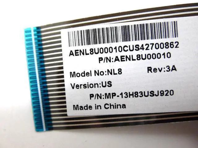 Alt view image 3 of 5 - US Keyboard For Quanta NL8 NL8B NL8C NL8E NL8K NL8H MP-13H83USJ920 Backlit