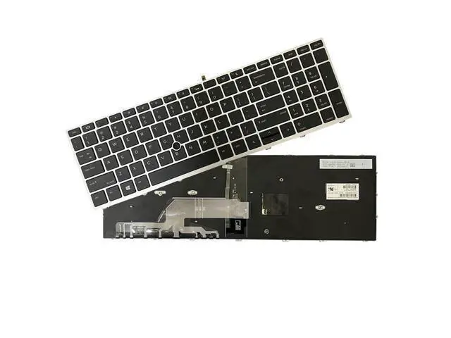 Alt view image 2 of 5 - US Replacment keyboard for HP ProBook 650 G4 G5 Laptop Keyboard US Backlit Silver