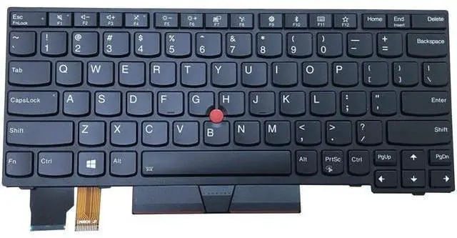 Main image of US Black Bcklit Keyboard for Lenovo 01YP000 01YP040 01YP080 01YP120 01YP160