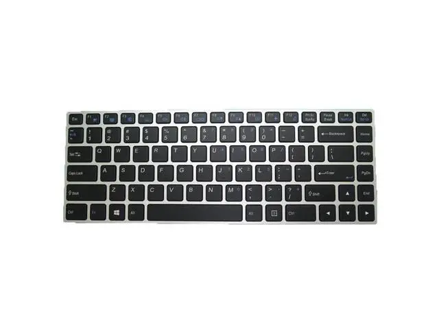 Main image of English US Keyboard For Sager NP3130 NP3132 NP3135 NP3141 NP3145 NP3146 Backlit