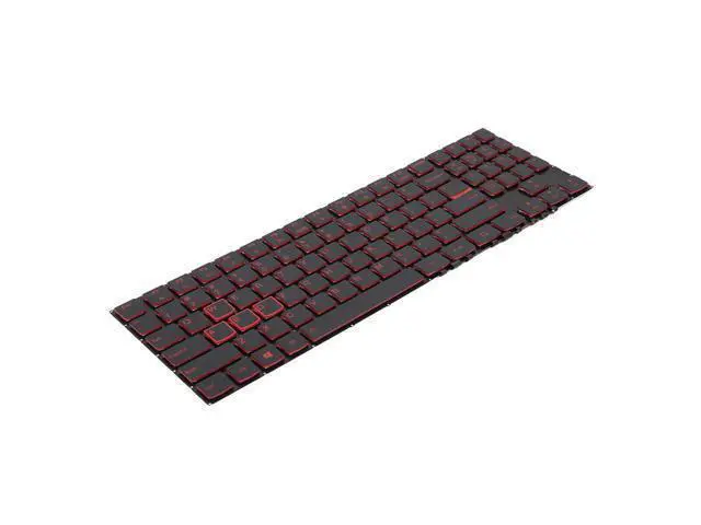 Alt view image 3 of 5 - Keyboard for Lenovo Legion Y7000 Y7000P BLACK Without FRAM Backlit US