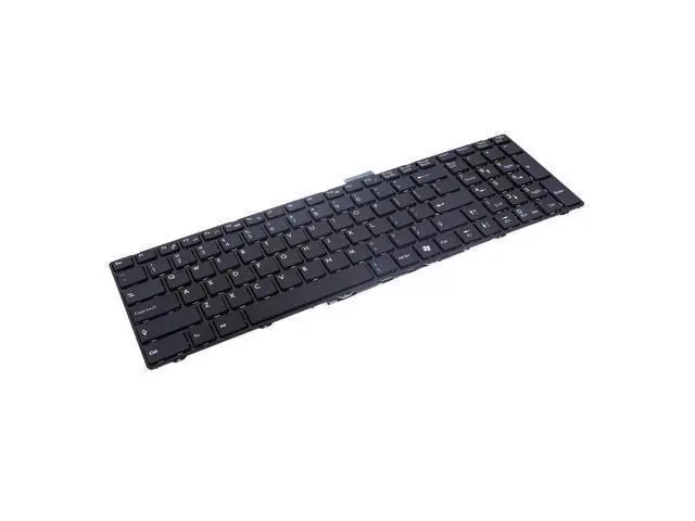 Alt view image 3 of 5 - US Keyboard for MSI GX60 GE60 GE70 Black Frame Black Small Enter V123322CK1