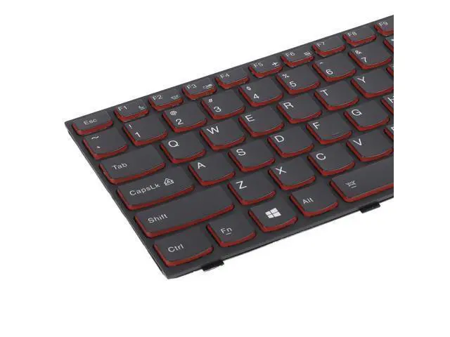 Alt view image 2 of 5 - US Keyboard for Lenovo Ideapad Y500 Black Frame Black ReDE T4B8 TC 25207342