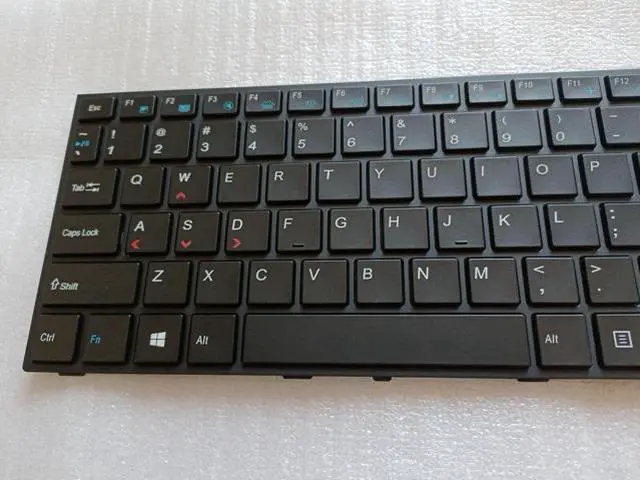 Alt view image 2 of 5 - replacement keyboard for Clevo P651SA P655SA P671SG P670SE P655SG US with Backlit black