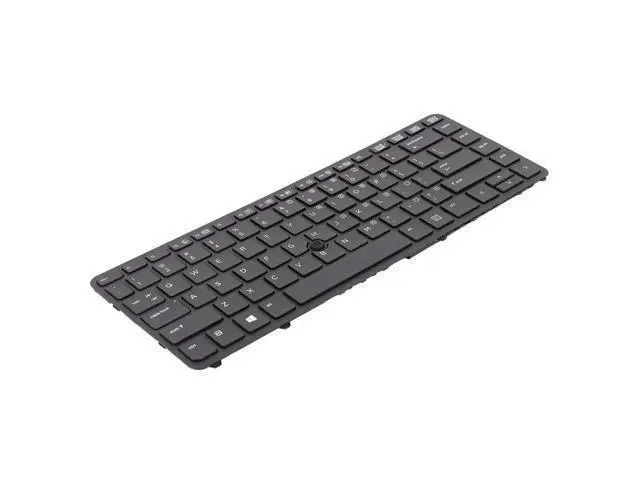 Alt view image 3 of 5 - Keyboard for HP EliteBook 840 G1 850 G1 BLACK Backlit with point US