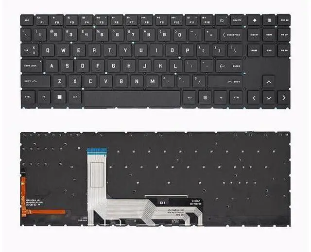 Main image of replacement keyboard for OMEN 15-EN 15-EK 15-EN0010CA 15-EN0013DX 15-EN1008CA US with Backlit