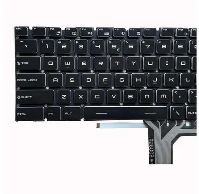 Main image of replacement keyboard for MSI GL72 6QC GL72 6QD GL72 6QF GL72 6QE GL72 7RD GL72 7QF US