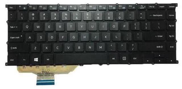 Main image of Laptop Keyboard For Samsung NP900X5J 900X5J English US Without Frame Black