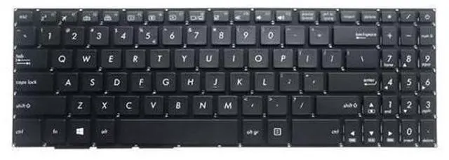 Alt view image 2 of 5 - Keyboard for ASUS M580 N580/V/VD/G FX570 F570U NX580V NX580VD Black US Backlit