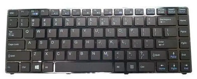 Main image of US Keyboard For MSI CR43 V156122AS2 S1N1UUS2H1SA0 S1N-1UUS2H1-SA0 English Frame