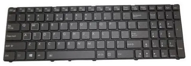 Main image of English Backlit Keyboard For Gigabyte P25W V111465ES1 UI 2Z703-UI552-S11S P25X