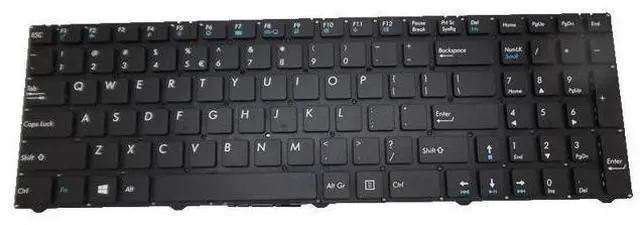 Main image of Laptop US Keyboard For Medion AKOYA P6657 MD99256 MD99257 MD99258 MD99139