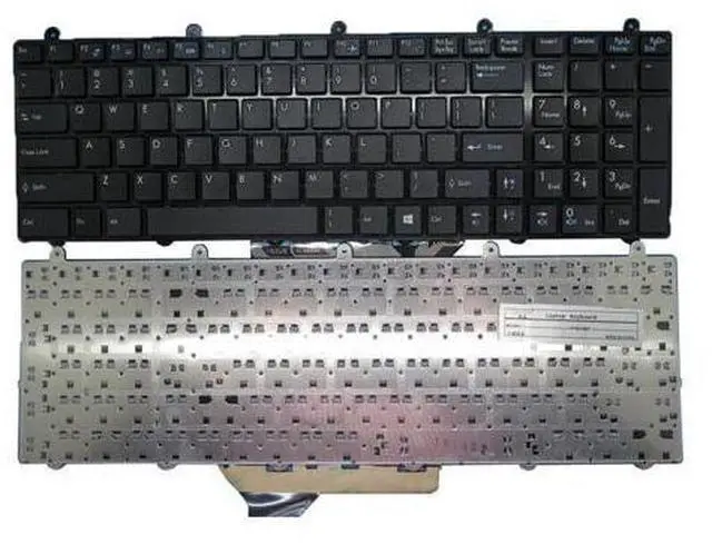 Main image of NO Backlit US Keyboard For MSI GT60 GT70 V123322DK1 S1N-3EUS2J1-SA0 16F3 English