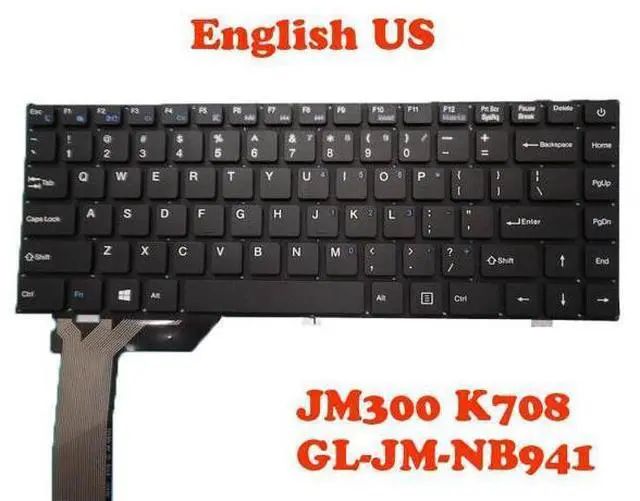 Main image of Laptop Keyboard For Toposh T14M300 K708 GL-JM-NB941 United States US
