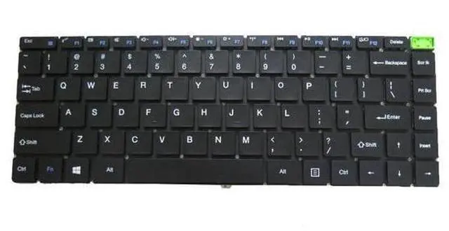 Main image of Laptop keyboard For PEAQ SLIM S131 Touch Version Without Frame Black English US