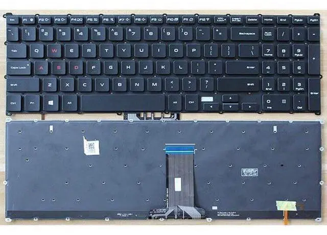 Main image of replacement keyboard for Samsung NP850XBC 850XBB 850XBC 850XBD US NSK-MSGBN Backlit