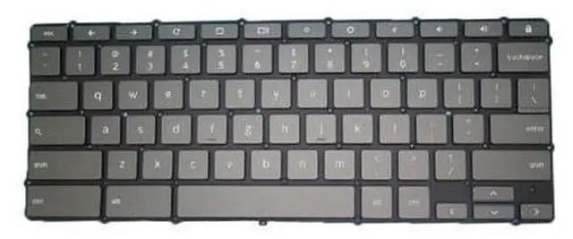 Main image of Laptop Keyboard For Lenovo FLEX 3 Chrome-11M836 English US Gray color