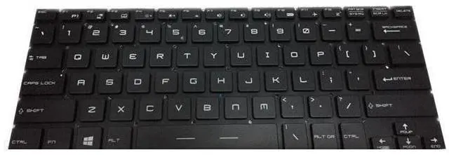 Alt view image 2 of 5 - US Backlit Keyboard For MSI GS40 GS32 6QE 6QD GS43VR 6RE 7RE GS30 2M MS-14A1