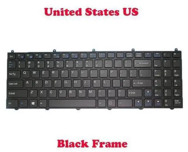 Main image of Keyboard For CLEVO W650EH MP-12N73US-4305 6-80-W65S0-010-1 W650RB W650RC English