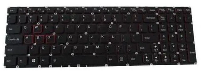 Main image of replacement keyboard for Lenovo Ideapad Y700-15ACZ Y700-15ISK Y700-17ISK Backlit - US Version