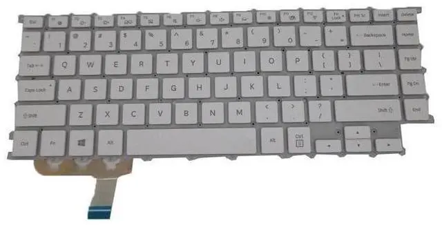 Main image of Laptop keyboard For Samsung NT900X5N 900X5N English US White color With Backlit