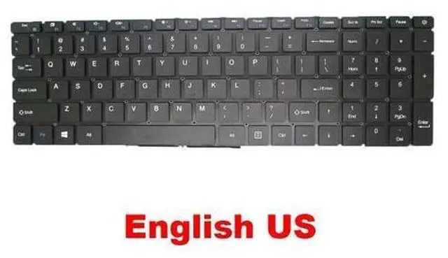 Main image of Laptop US Layout Keyboard For Teclast F15S 15.6 inch NO Backlit English NO Frame
