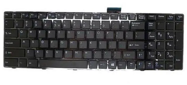 Alt view image 2 of 5 - NO Backlit Keyboard For MSI GE60 2OC 2OD 20E 2PL 2QL GE70 2OC/OD 2PC 2PE English