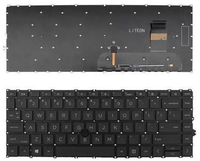 Main image of US Keyboard for HP EliteBook 840 g7 BLACK Without FRAME With Point 6037B0161801
