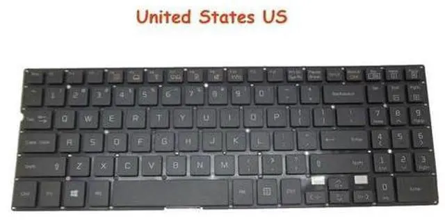 Main image of Keyboard For U560 UD560 15U530 SG-59010-XUA SN5820 AEW73410402 US No Frame