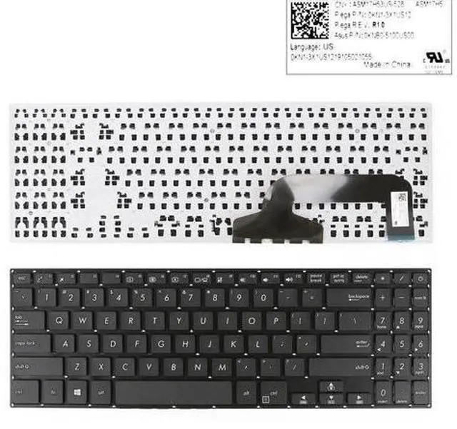 Main image of UK Keyboard for Asus X507 X507L X507LA X507MA X507U X507UA ASM17H53US-528