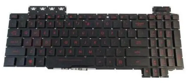 Main image of replacement keyboard for Asus FX503 FX503V FX503VD FX503VM Red Backlit