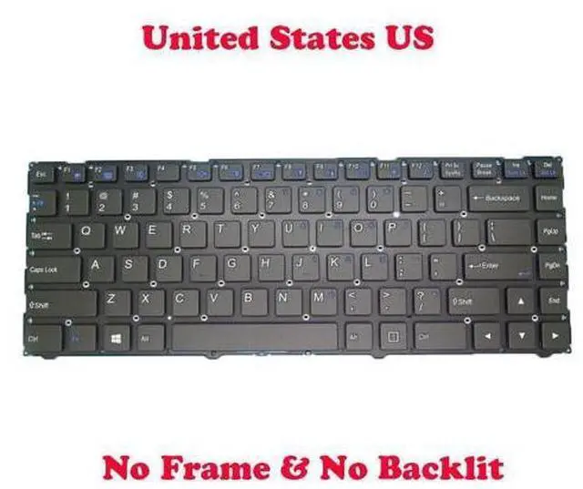 Main image of Keyboard For CLEVO P640 N130BU N130WU CVM16M83US-430 6-80-N1300-011-1 English