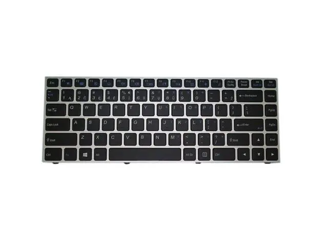 Alt view image 2 of 5 - Backlit Keyboard For CLEVO P640 MP-13C23S5J4306 6-80-N13B0-411-1 Lithuanian LT