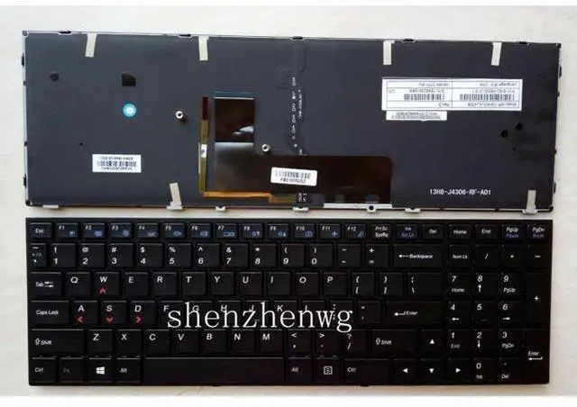 Main image of US Keyboard For Clevo P650SA P650SE P650SG P651SE P651SG P650RE3 P655SE Backlit