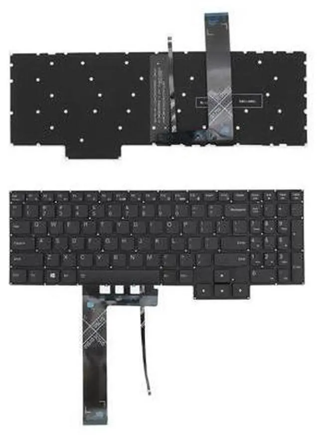 Main image of US Keyboard for Lenovo Legion Y7000 (2020) black (Backlit Without FRAME)