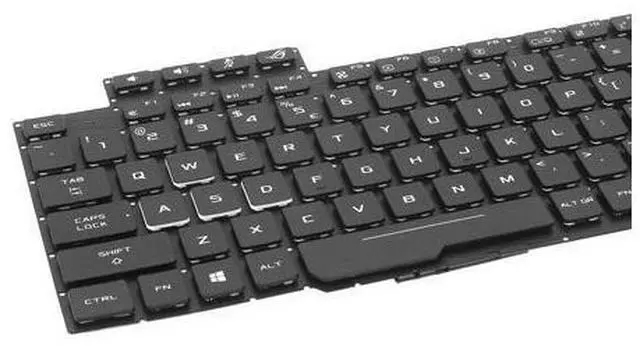 Alt view image 3 of 5 - Keyboard for Asus GL503GE GL703G GL703GE GL703GM BLACK Backlit V170146 US