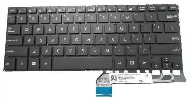 Main image of Laptop Keyboard For ASUS Q324U Q324UA Q324UAK United States US BLACK