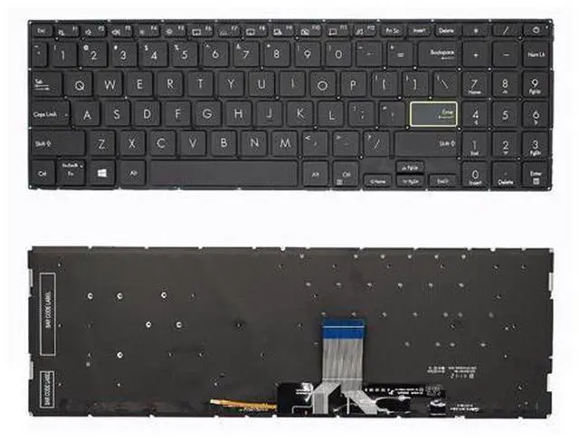 Main image of Laptop Keyboard For ASUS A521 A521FL United States US Without Frame With Backlit