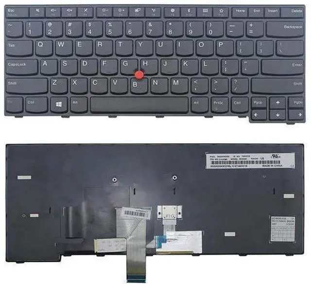 Main image of US Keyboard for Lenovo IBM P/N: 01AX030 01AX040 01AX000 SN20K93155 KENOBI-84US