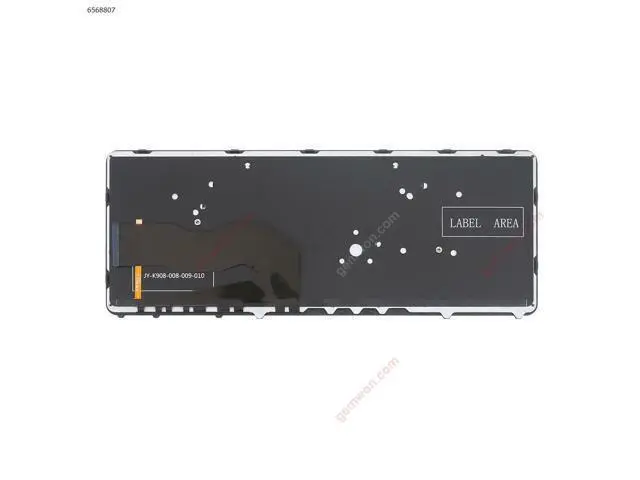 Alt view image 3 of 5 - US keyboard for HP EliteBook 840 G1 850 G1 BLACK FRAME BLACK backlit