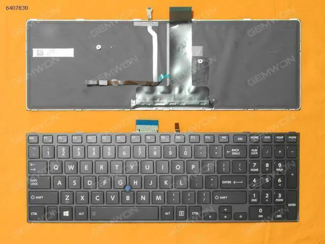 Alt view image 2 of 4 - US Keyboard forToshiba Satellite Pro R50-C Tecra A50-C Z50-C A50-C1510 A50-C1520