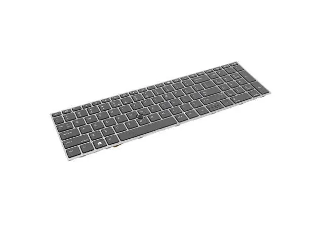 Alt view image 2 of 5 - Keyboard for HP Probook 640 G5 with point Backlit(The back buckle is broken US