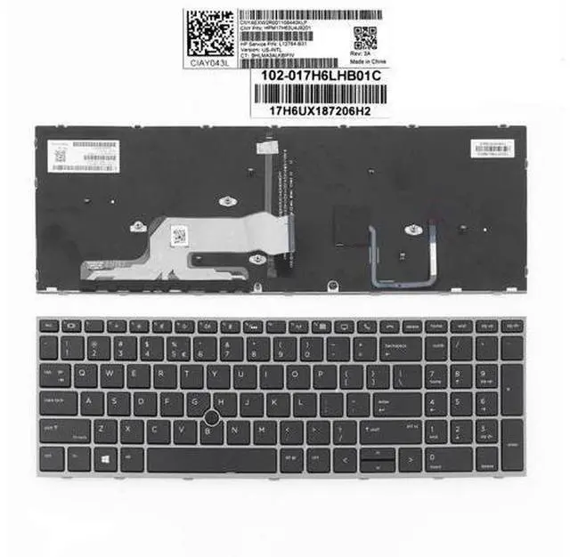 Main image of Keyboard for HP Probook 640 G5 with point Backlit(The back buckle is broken US