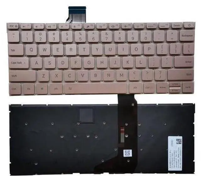 Alt view image 2 of 5 - replacement keyboard for Xiaomi Air12..5 inches 161201-01 AA AQ AI AL US English TM1607