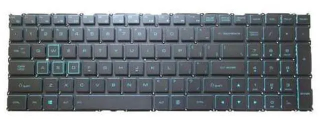 Main image of US Keyboard For Quanta NL5 NL5A NL5C NL5E NL5T WBM15F23USJ920 AENL5U01010 Blue