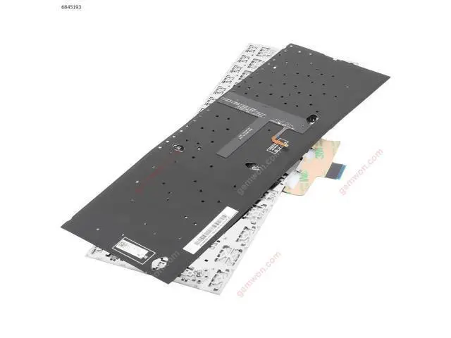 Alt view image 3 of 5 - US Keyboard for ASUS ZenBook UX433FA UX433FN SILVER Backlit