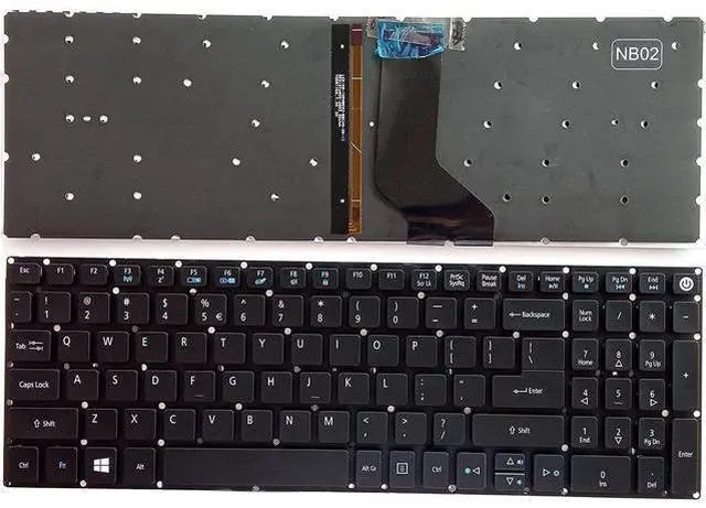 Main image of US Keyboard for A spire A717-71G with backlit function